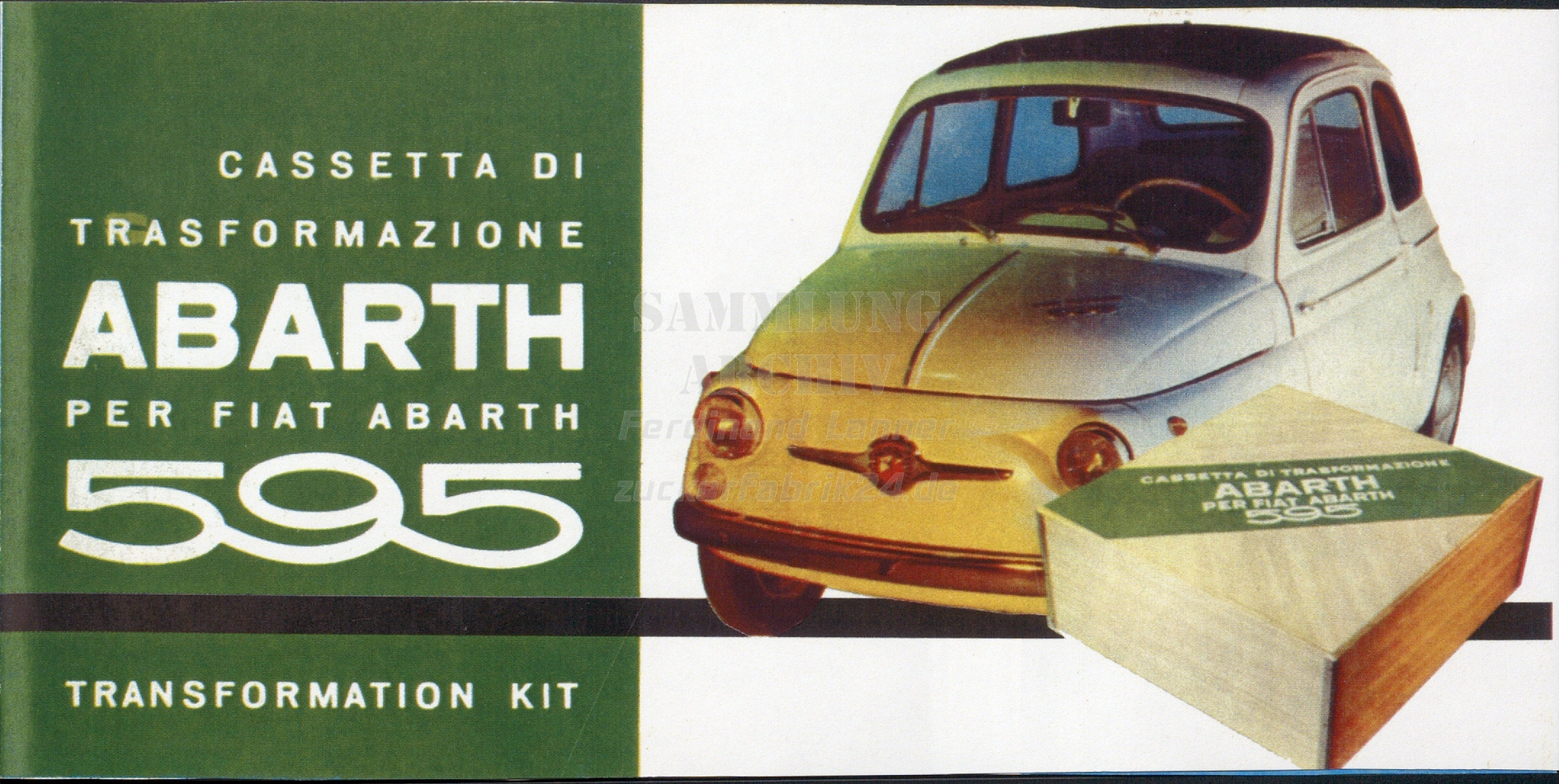 Printausgabe von Fiat 500 Katalog im Januar 2018 : Autoliteratur Höpel